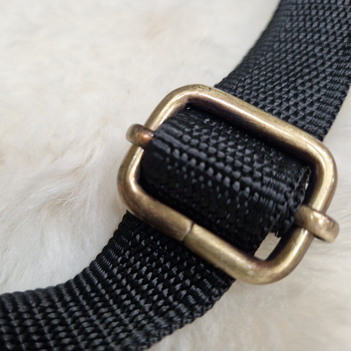 Flower Bloom & Bee Print Crossbody Bag With Fold Over Top