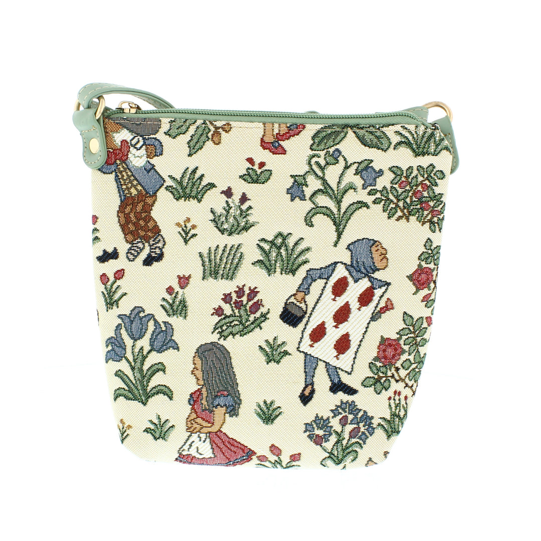 Signare Alice In Wonderland Sling Crossbody Handbag