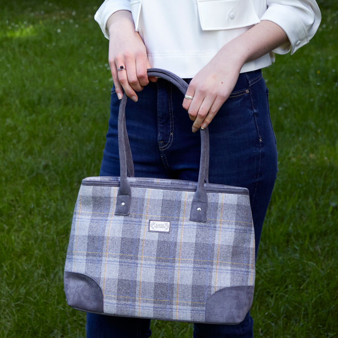 Fidra Tweed Tote Handbag by Earth Squared