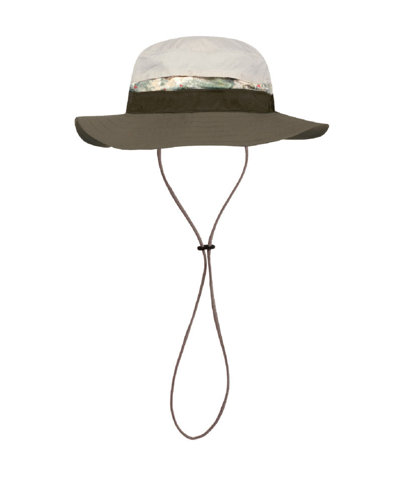 Buff Explore Booney UPF 50 Lightweight Packable Hat In Randal Brindle