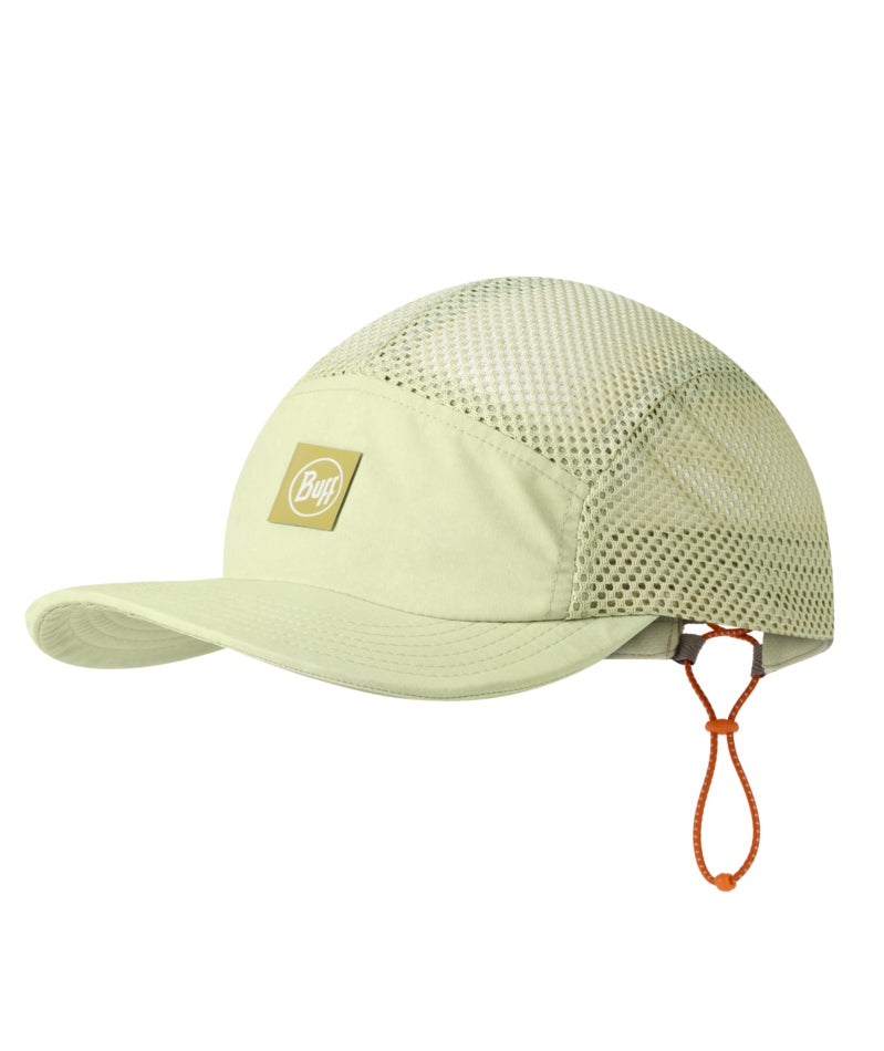 Buff 5 Panel Air Mesh Breathable Cap In Pistachio