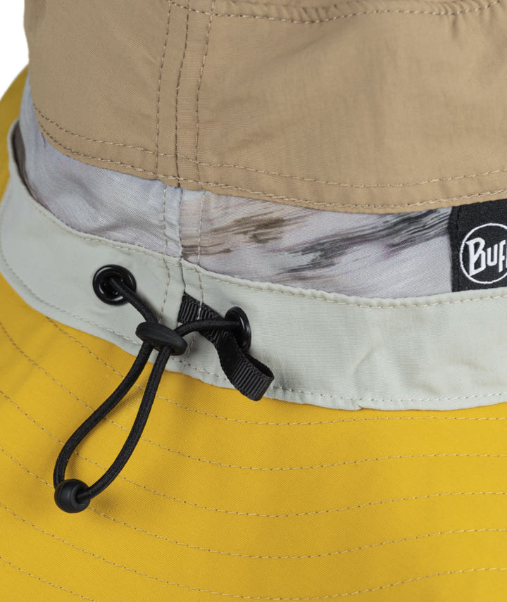 Buff Explore Booney UPF 50 Lightweight Packable Hat In Efis Fawn