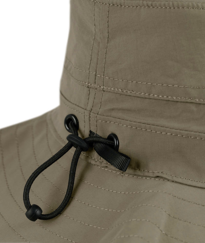 Buff Explore Booney UPF 50 Lightweight Packable Hat In Solid Brindle