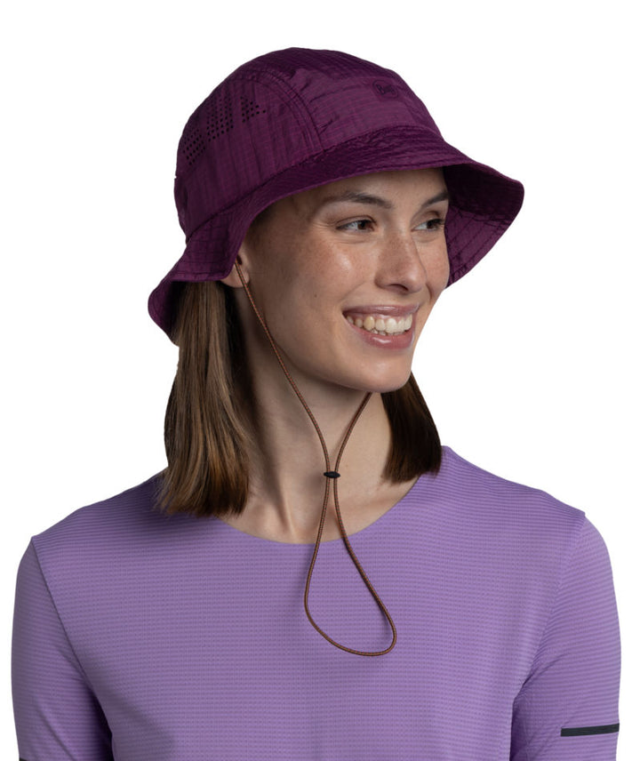 Buff Go Bucket Hat UPF 50 Lightweight Packable Hat In Purplish