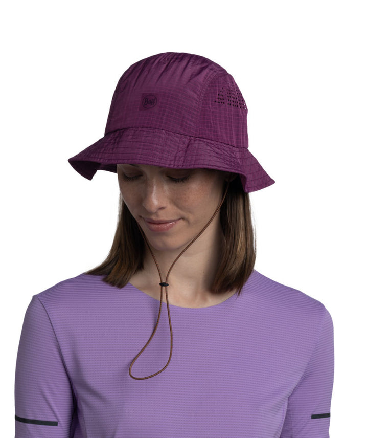 Buff Go Bucket Hat UPF 50 Lightweight Packable Hat In Purplish