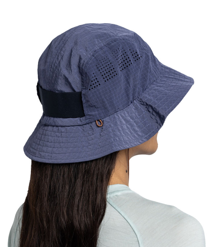 Buff Go Bucket Hat UPF 50 Lightweight Packable Hat In Indigo