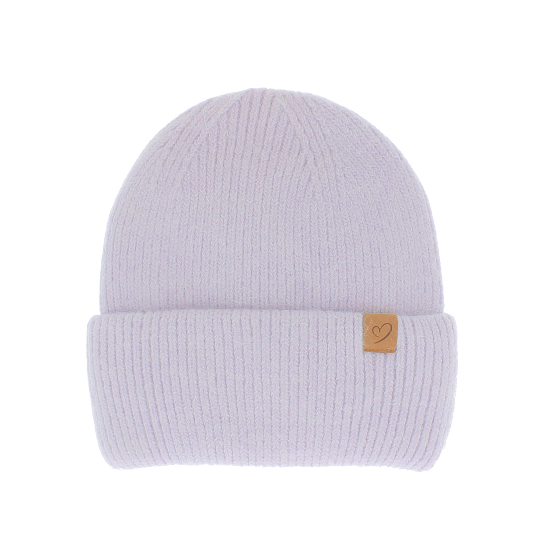 Super Soft Women's Beanie Hat in Lilac