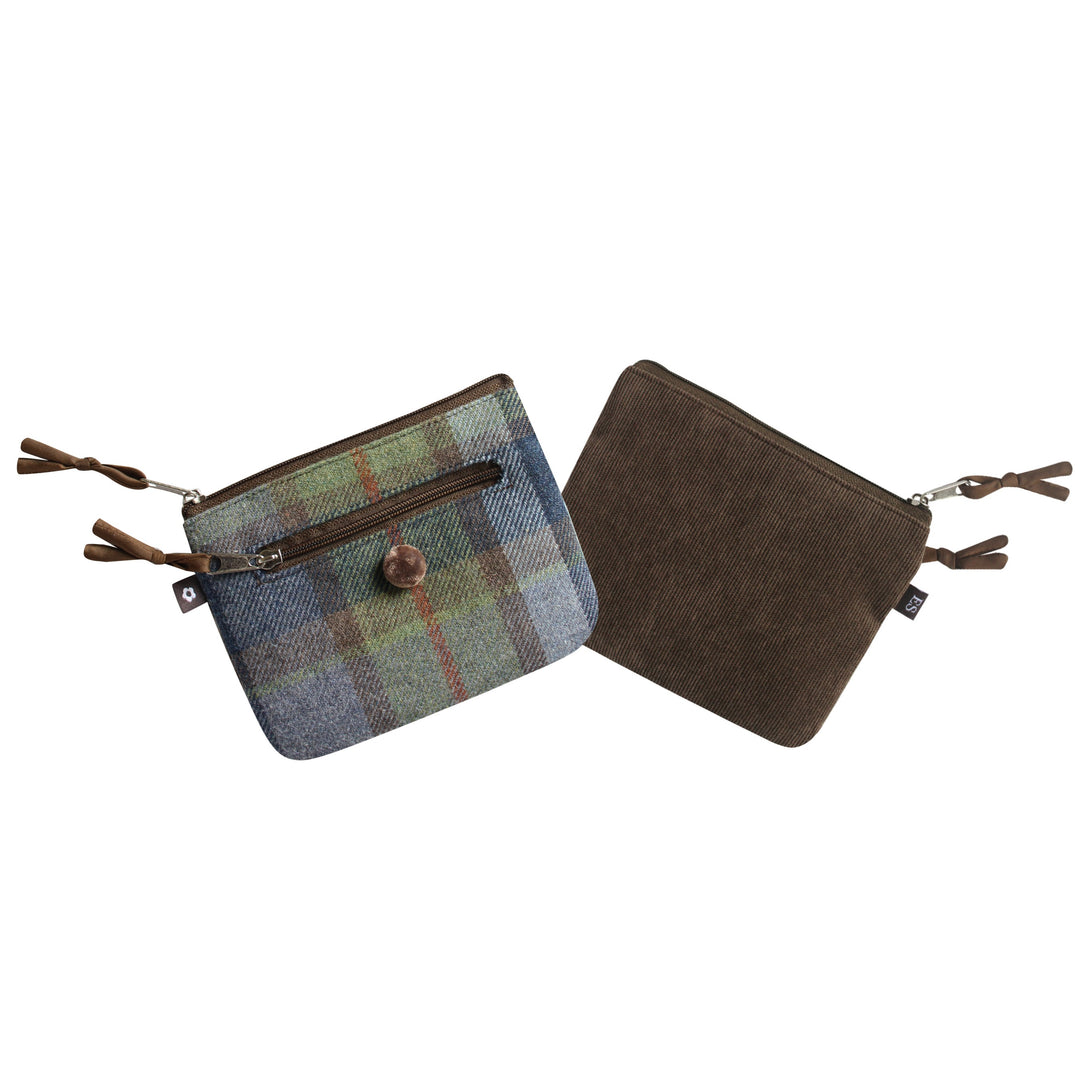 Inveresk Autumn Emily Tweed Coin Purse by Earth Squared