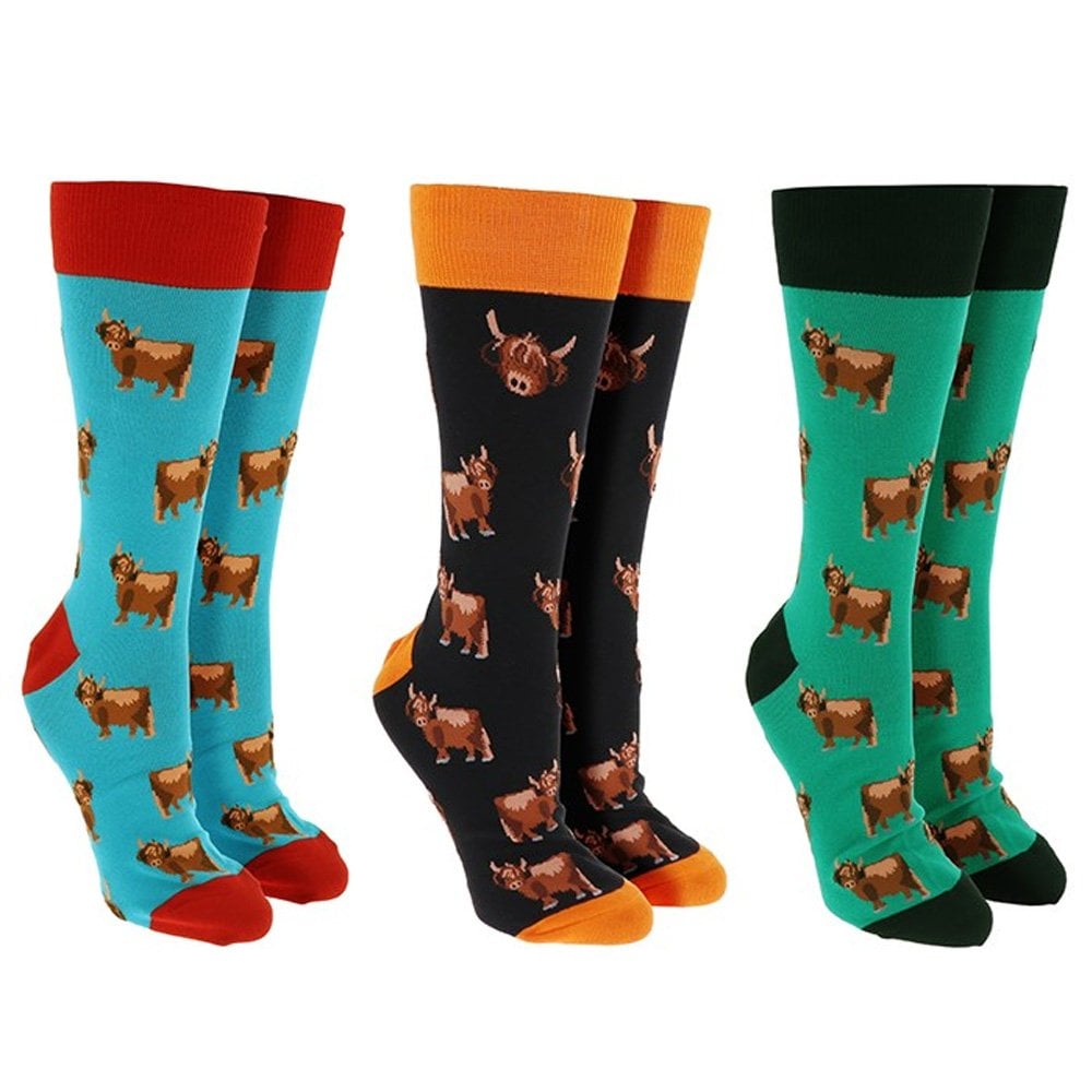 Highland Cow Socks