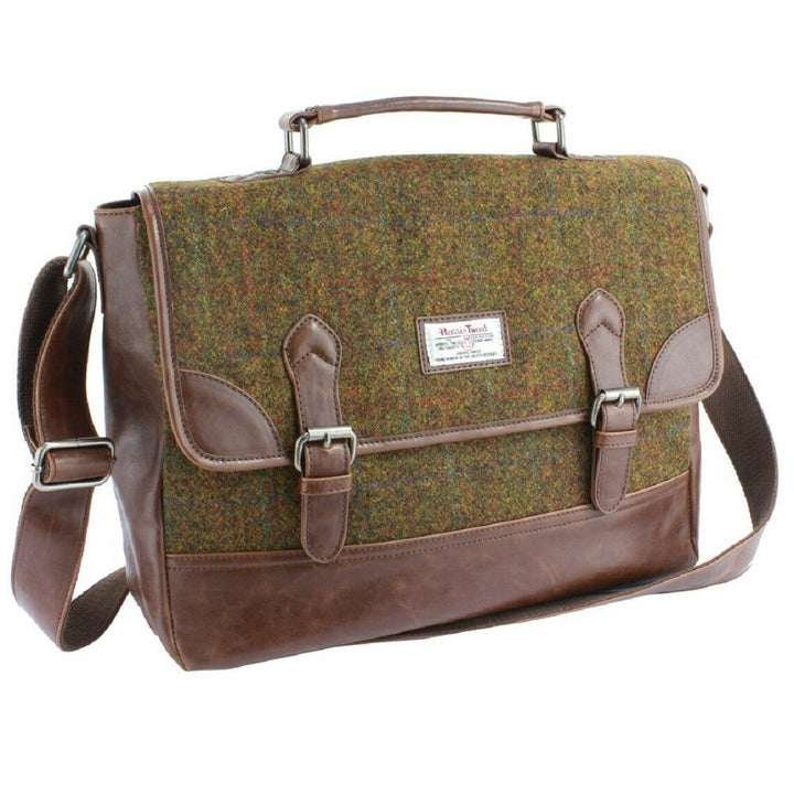 Harris Tweed Briefcase from The British Bag Company