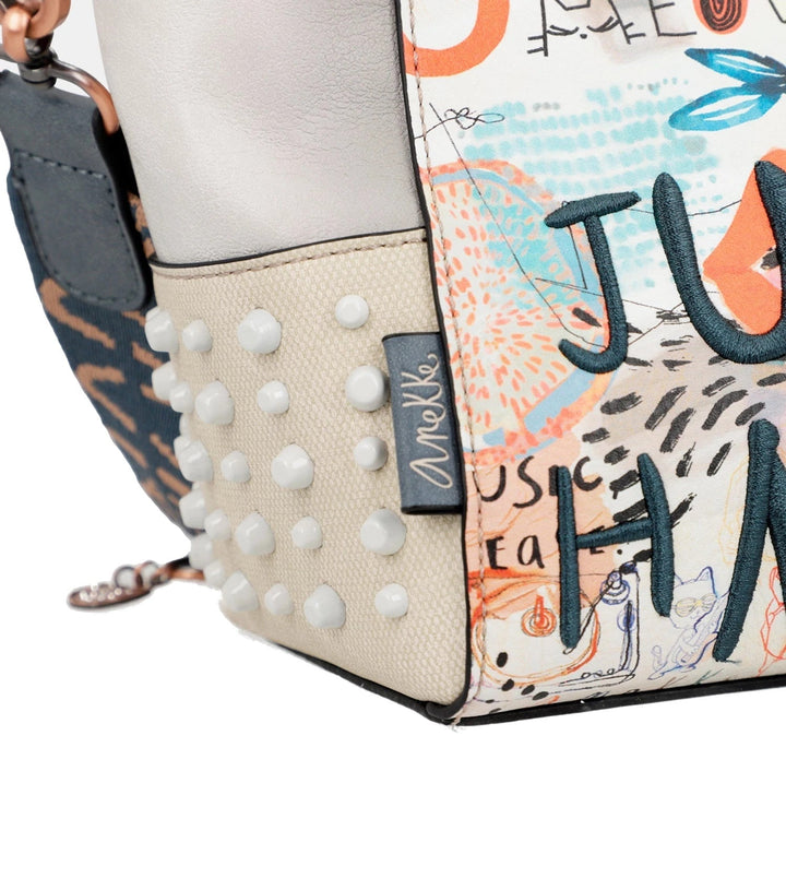 Anekke Fun & Music Top Handle Tote Handbag
