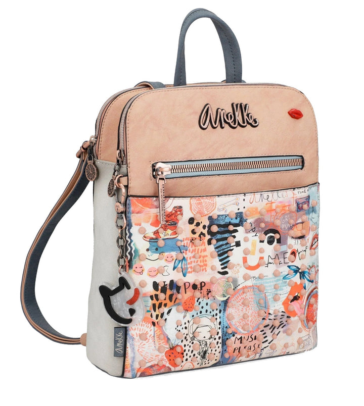 Anekke Fun & Music Double Compartment Backpack
