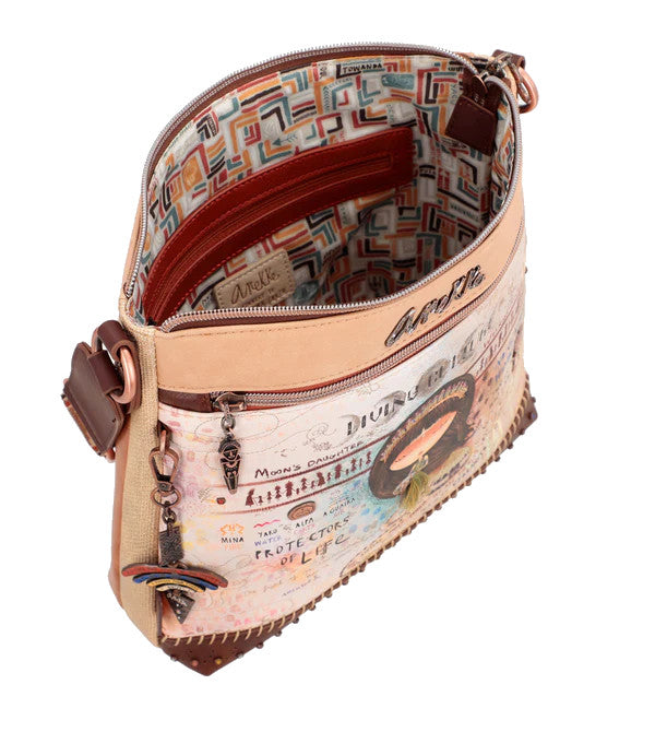 Anekke Menire Front Pocket Crossbody Handbag