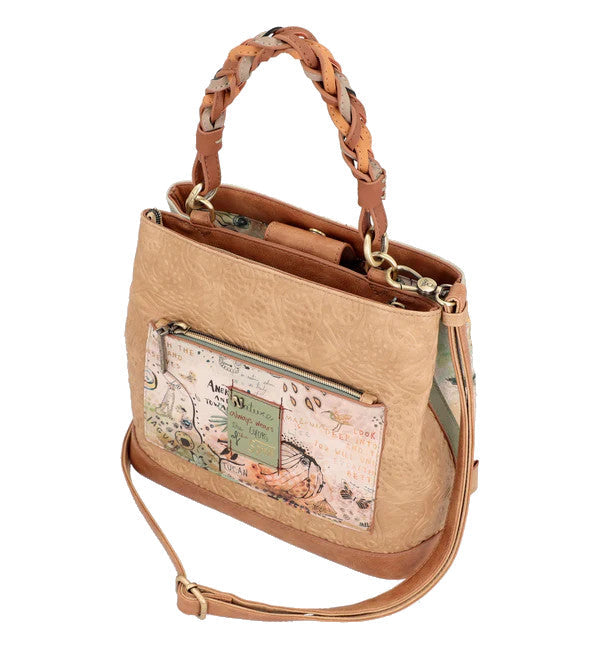 Anekke Amazonia Handbag With Top Handle & Shoulder Strap