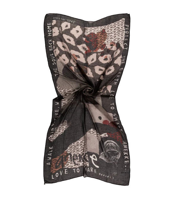 Anekke Scarf - Amazonia Black