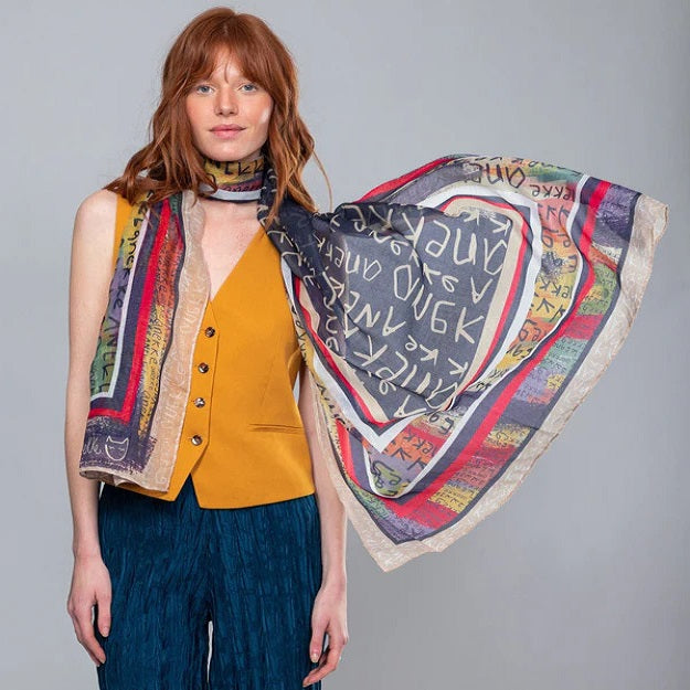 Anekke Scarf - Magic Souls Navy