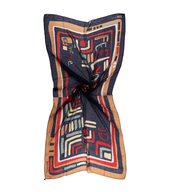 Anekke Scarf - Kene Navy