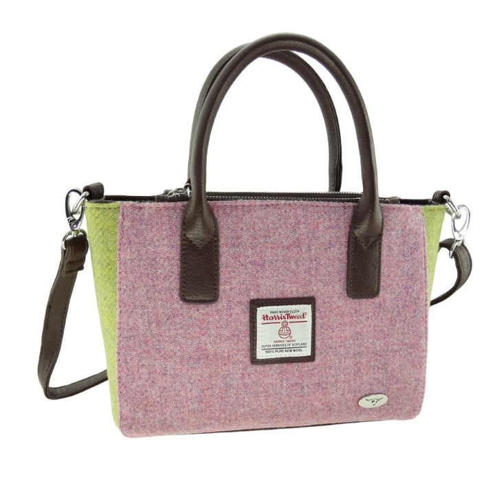 Glen Appin Harris Tweed Tote Handbag LB1228 Brora