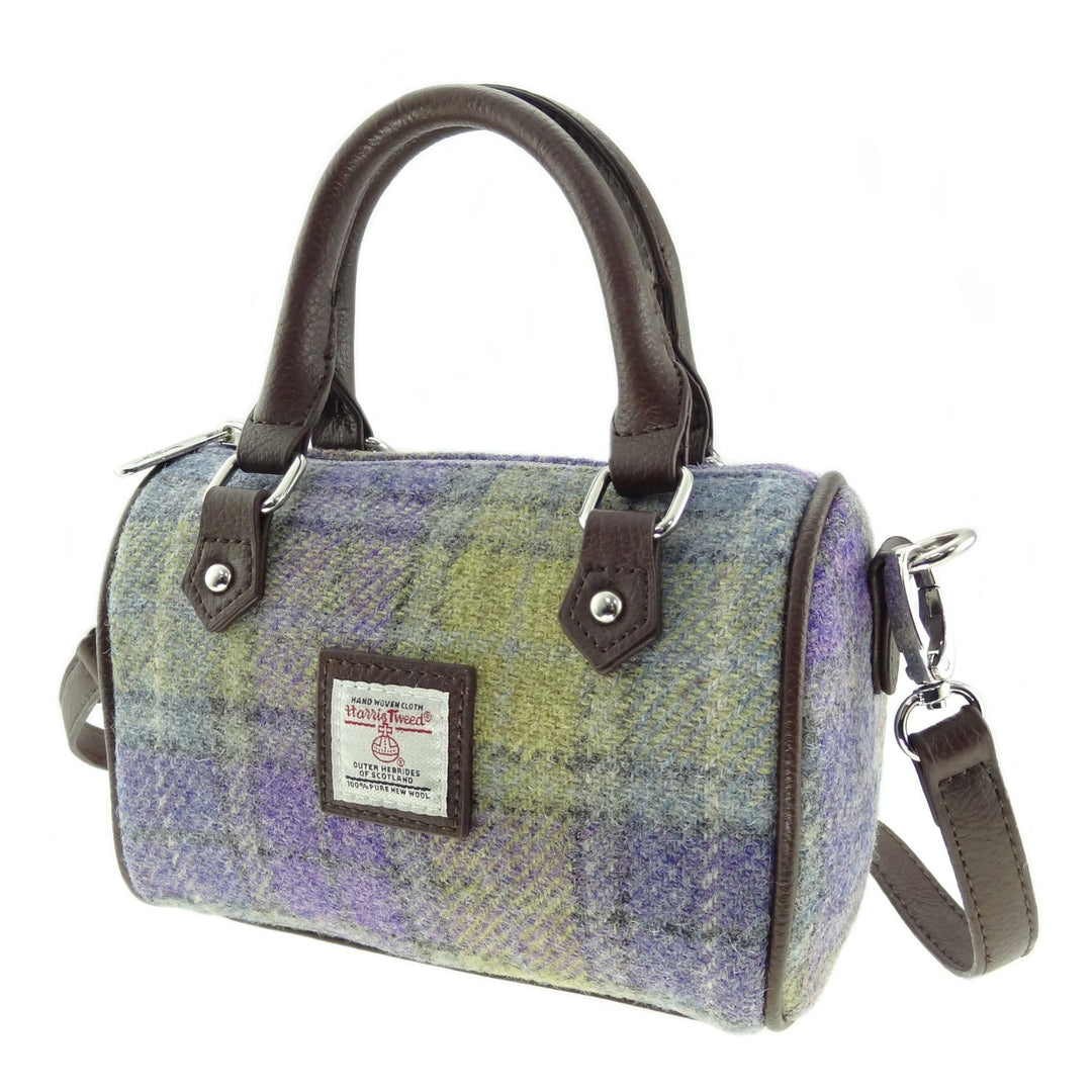 Glen Appin Harris Tweed Mini Bowling Bag Kilbride