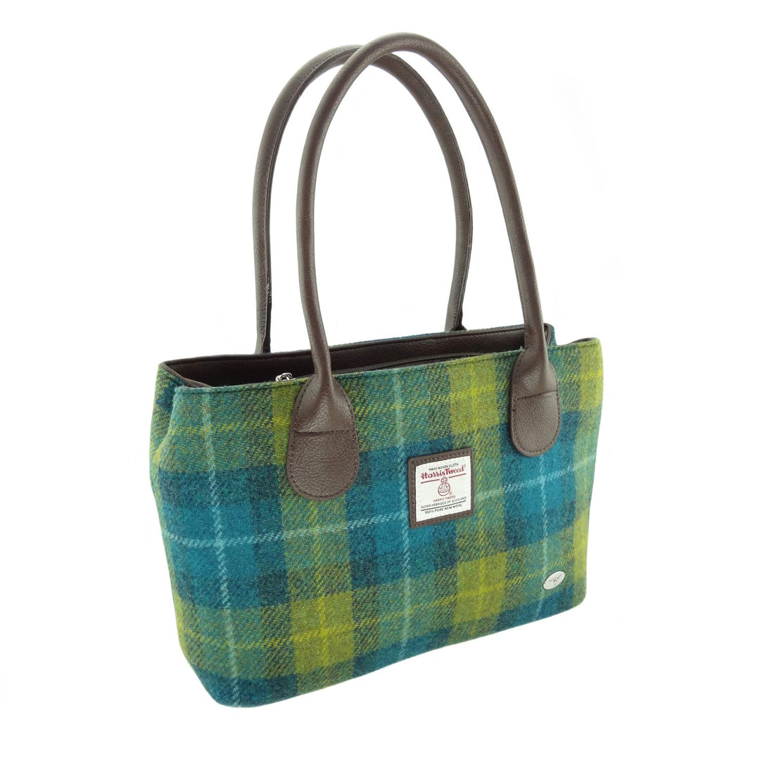 Glen Appin Cassley Harris Tweed Classic Tote Handbag LB1003