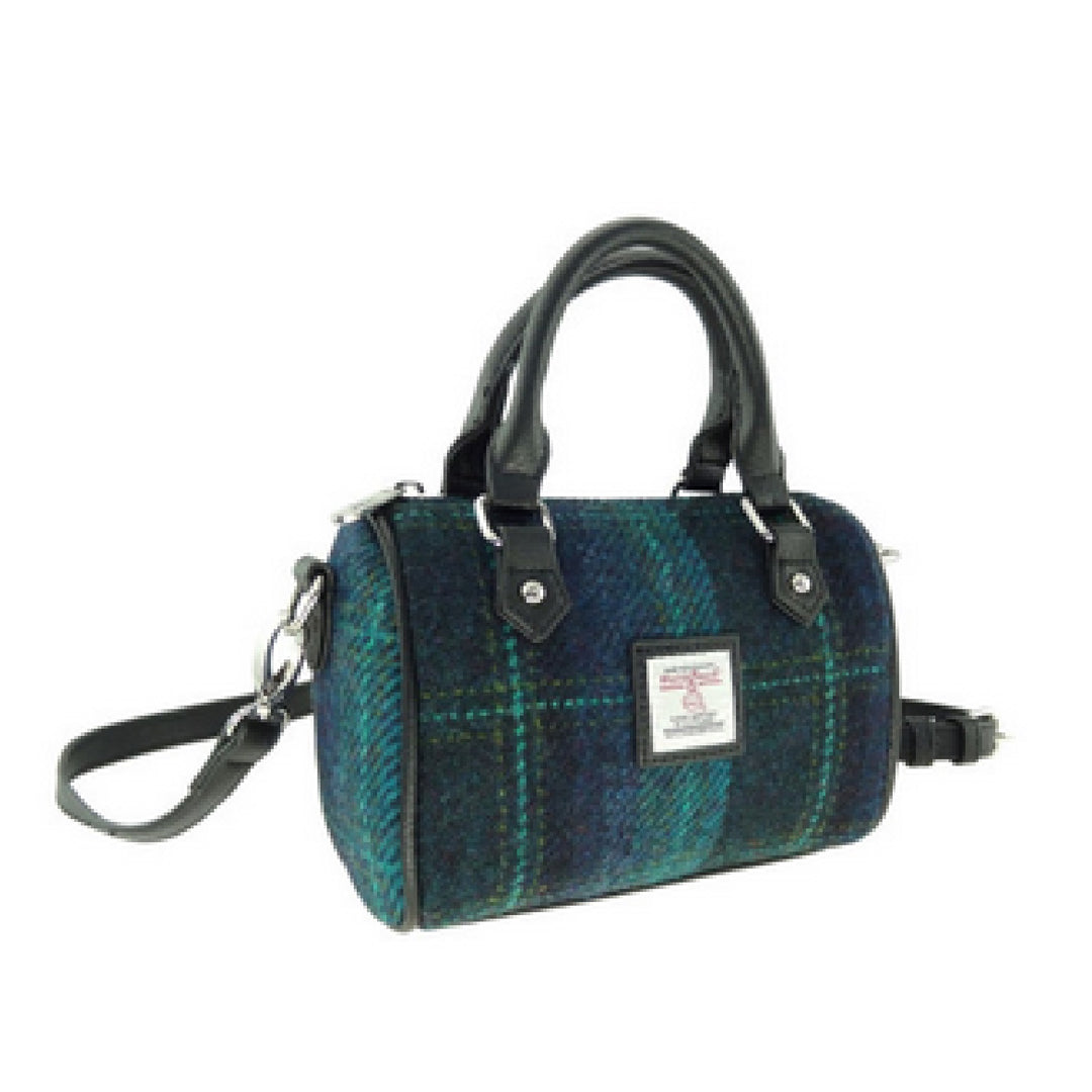 Glen Appin Harris Tweed Mini Bowling Bag Kilbride