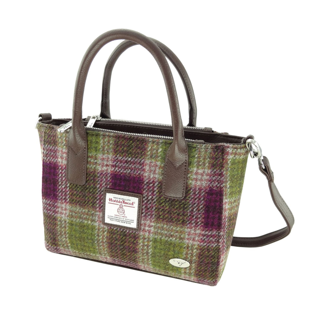 Glen Appin Harris Tweed Tote Handbag LB1228 Brora