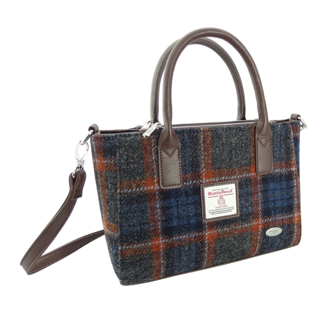 Glen Appin Harris Tweed Tote Handbag LB1228 Brora