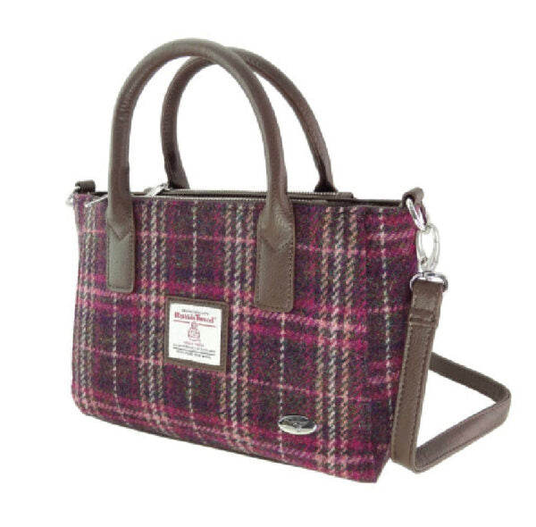 Glen Appin Harris Tweed Tote Handbag LB1228 Brora