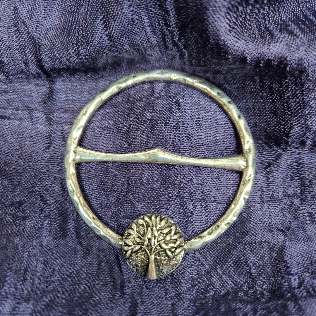 Tree of Life Scarf Ring