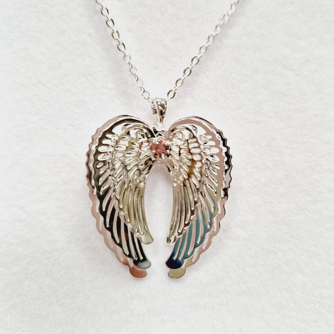 Equilibrium Guardian Angel 3D Wings Necklace