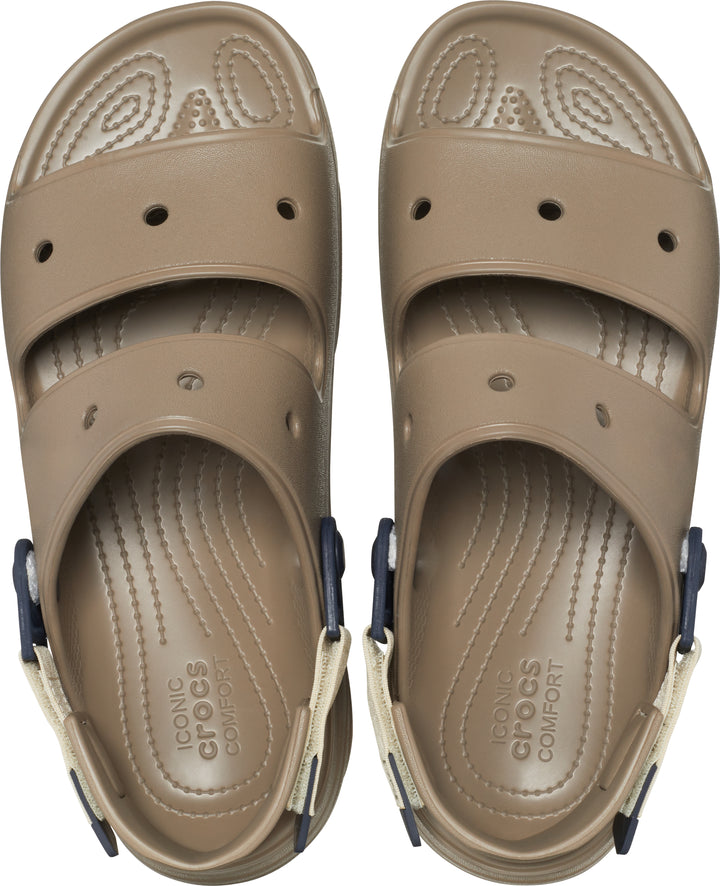 Crocs Adults Unisex All Terrain Sandals In Khaki/Multi