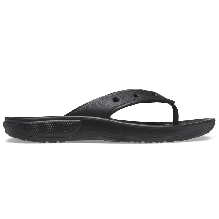 Crocs Adults Unisex Classic Flip Flops In Black