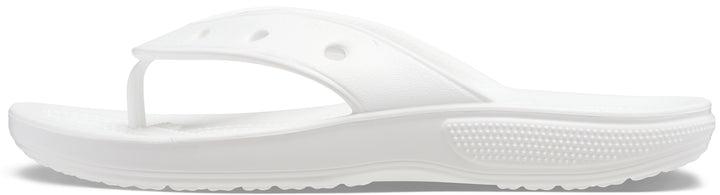 Crocs Adults Unisex Classic Flip Flops In White