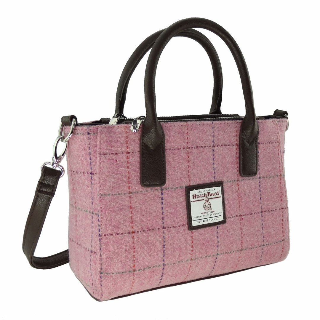 Glen Appin Harris Tweed Tote Handbag LB1228 Brora