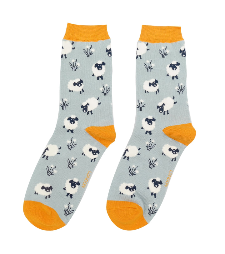 Miss Sparrow Bamboo Socks Leaping Sheep Duck Egg