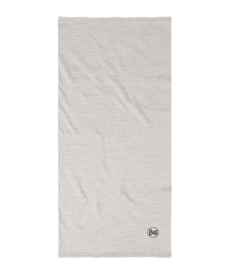 Buff Merino Wool Lightweight Neck Warmer In Cloud
