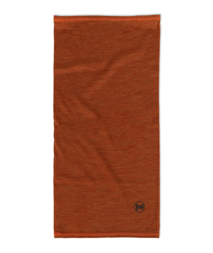Buff Merino Wool Lightweight Neck Warmer In Cinnamon