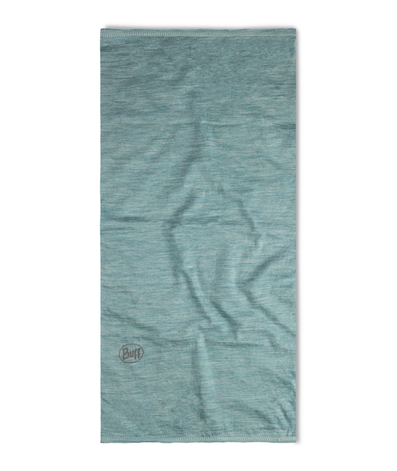 Buff Merino Wool Lightweight Neck Warmer In Pool