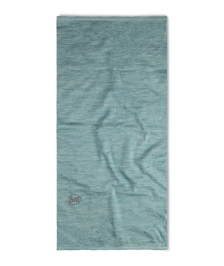 Buff Merino Wool Lightweight Neck Warmer In Pool