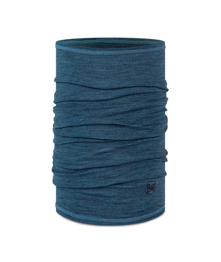 Buff Merino Wool Lightweight Neck Warmer In Tempest
