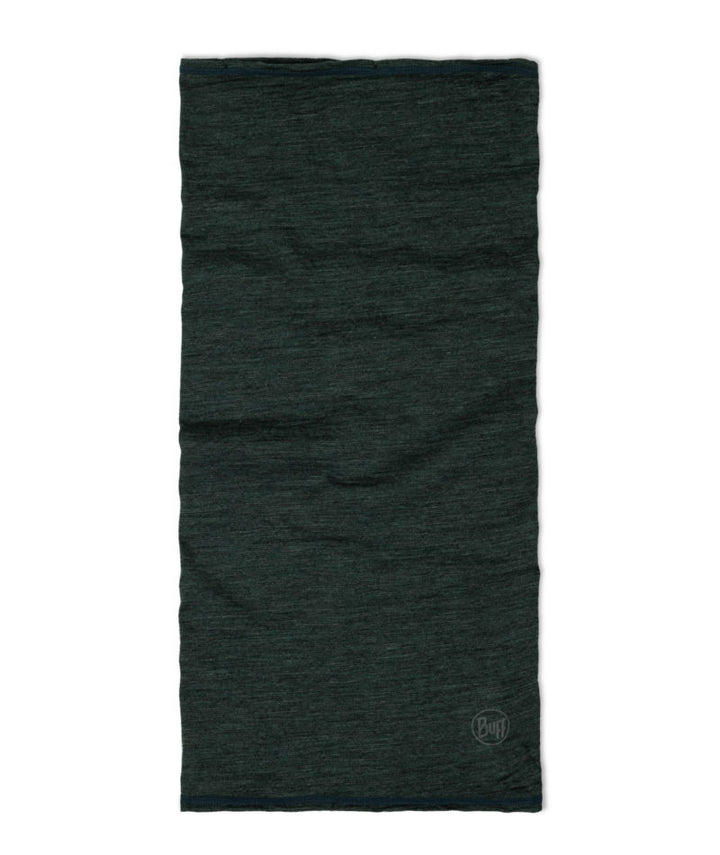 Buff Merino Wool Lightweight Neck Warmer In Forest