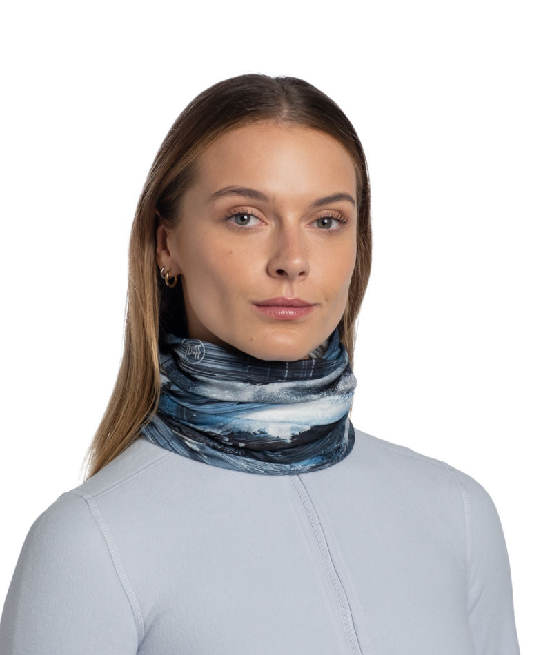 Buff Original Ecostretch Neckwear In Oser Blue