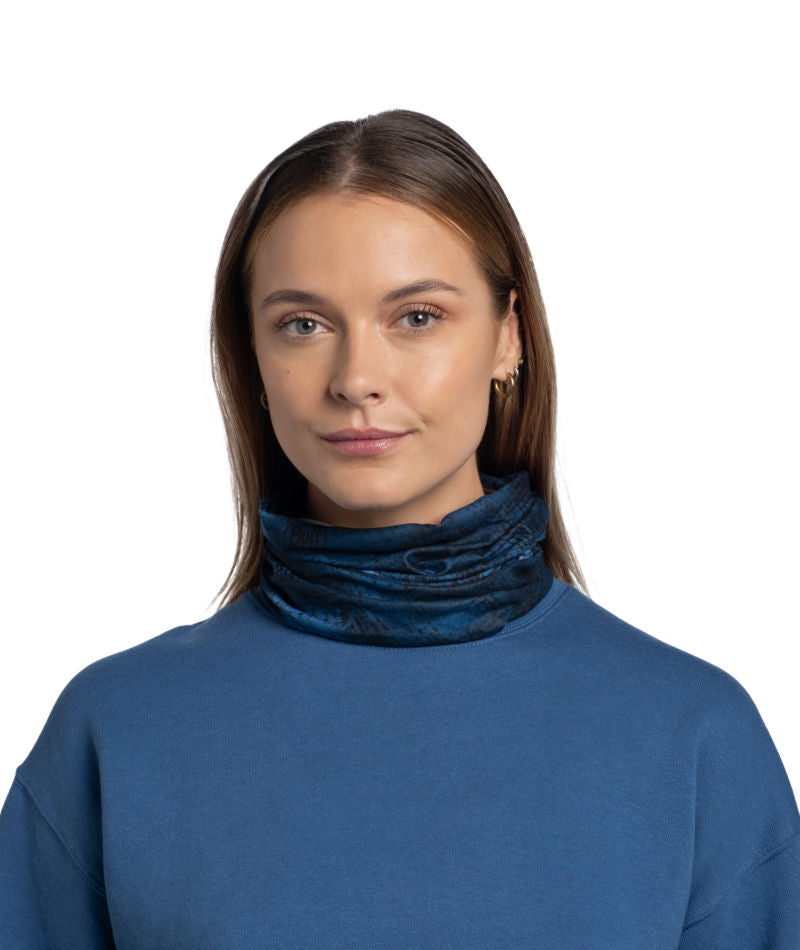 Buff Original Ecostretch Neckwear In Sineb Night Blue