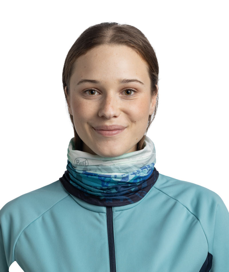 Buff Original Ecostretch Neckwear In Dryen Blue
