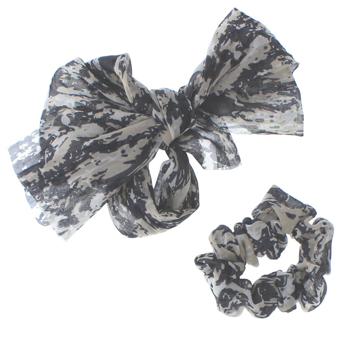 Scarf Bow Scrunchie Hair Band