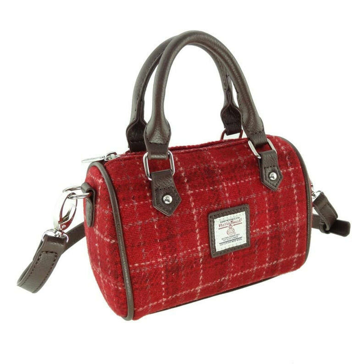 Glen Appin Harris Tweed Mini Bowling Bag Kilbride