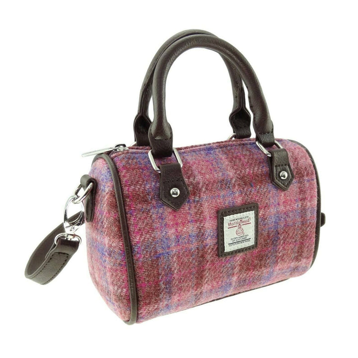 Glen Appin Harris Tweed Mini Bowling Bag Kilbride