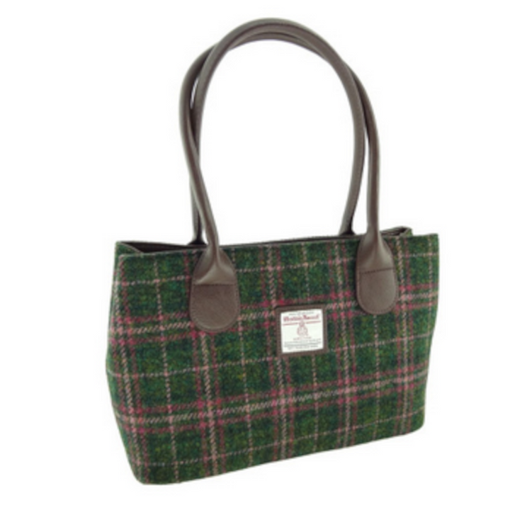 Glen Appin Cassley Harris Tweed Classic Tote Handbag LB1003