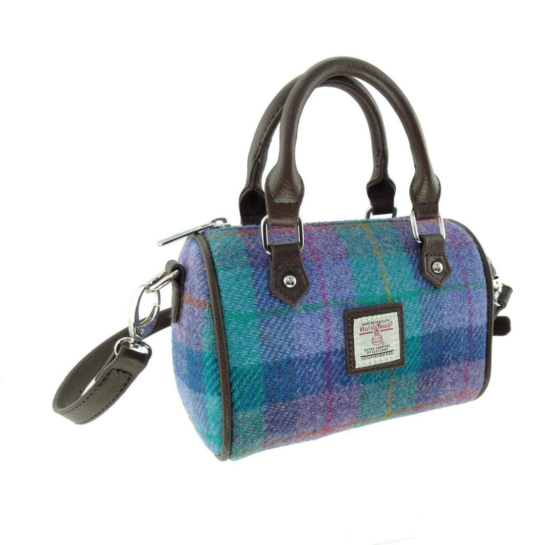 Glen Appin Harris Tweed Mini Bowling Bag Kilbride