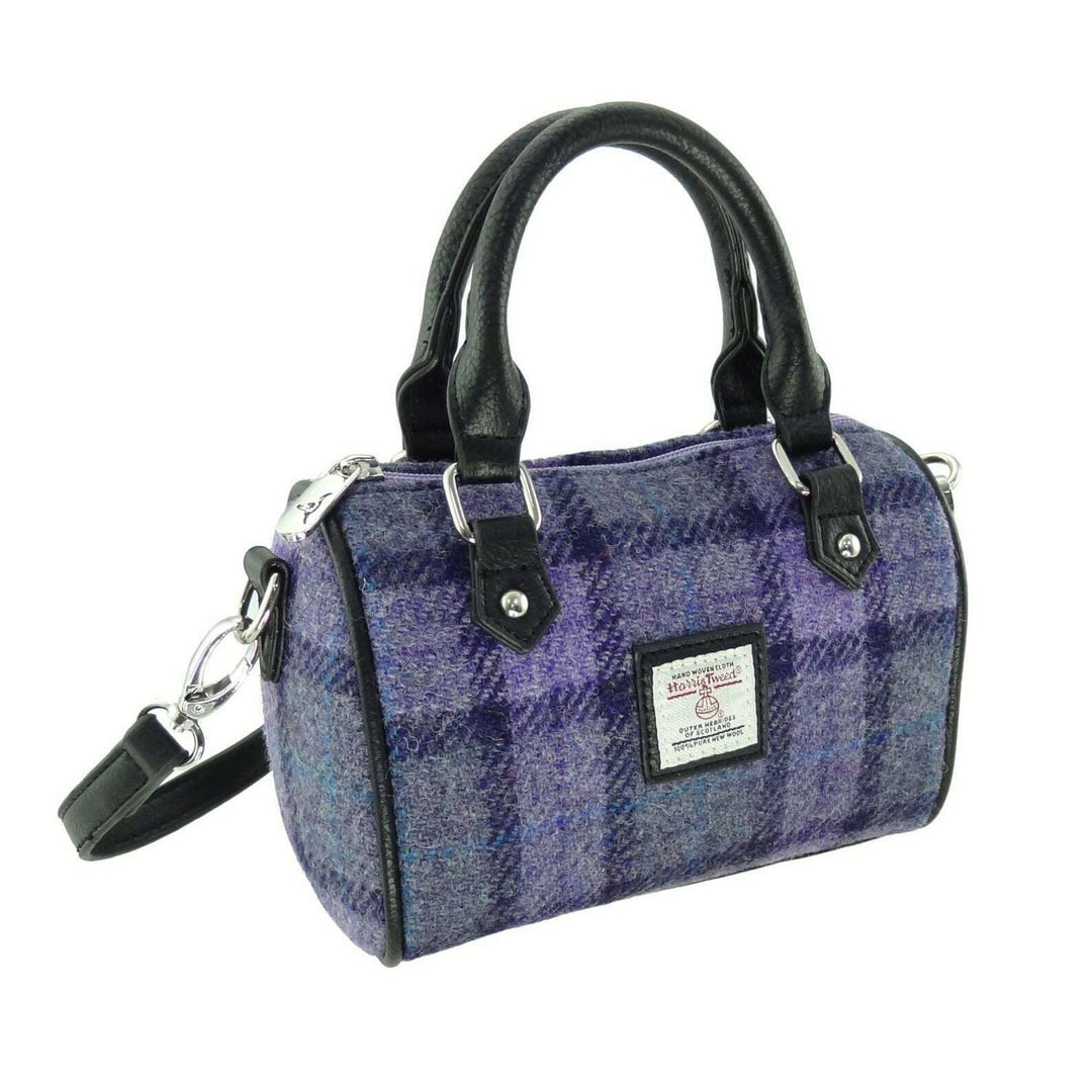 Glen Appin Harris Tweed Mini Bowling Bag Kilbride